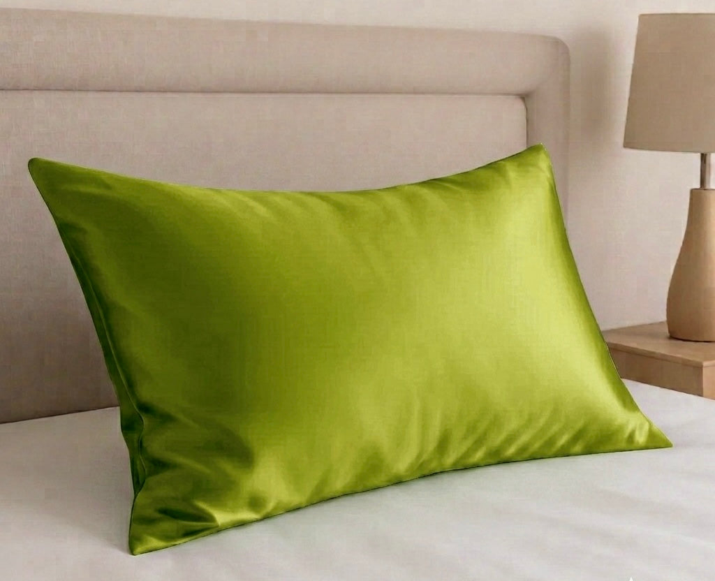Fata de perna din matase 100% - Lime