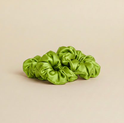 Elastic de par din matase 100% - Lime