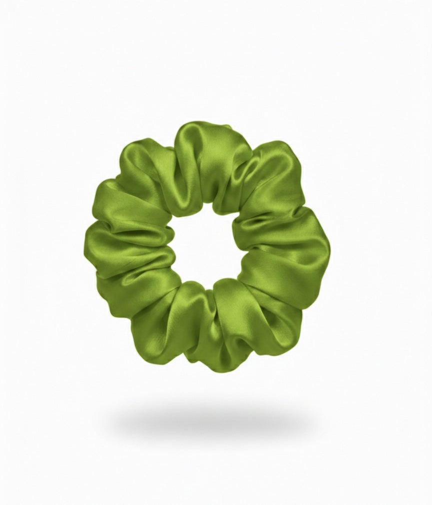 Elastic de par din matase 100% - Lime