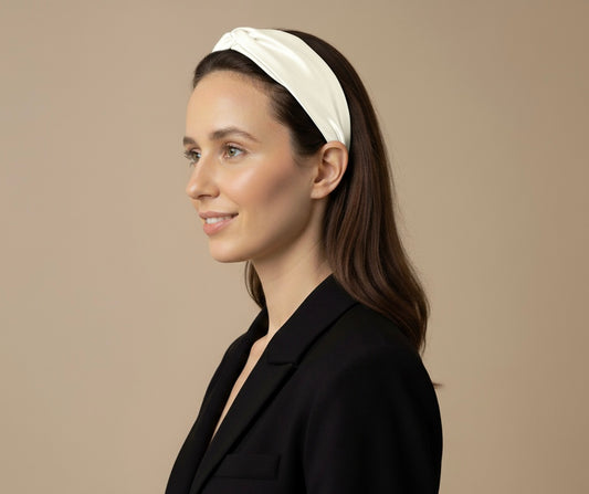 Bentita matase 100% - Cloud White