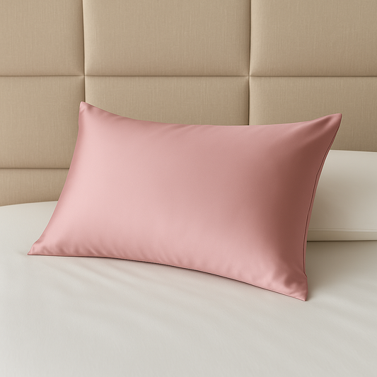 Fata de perna din matase 100% - Powdered Pink