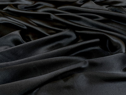 Fata de perna din matase 100% - Black