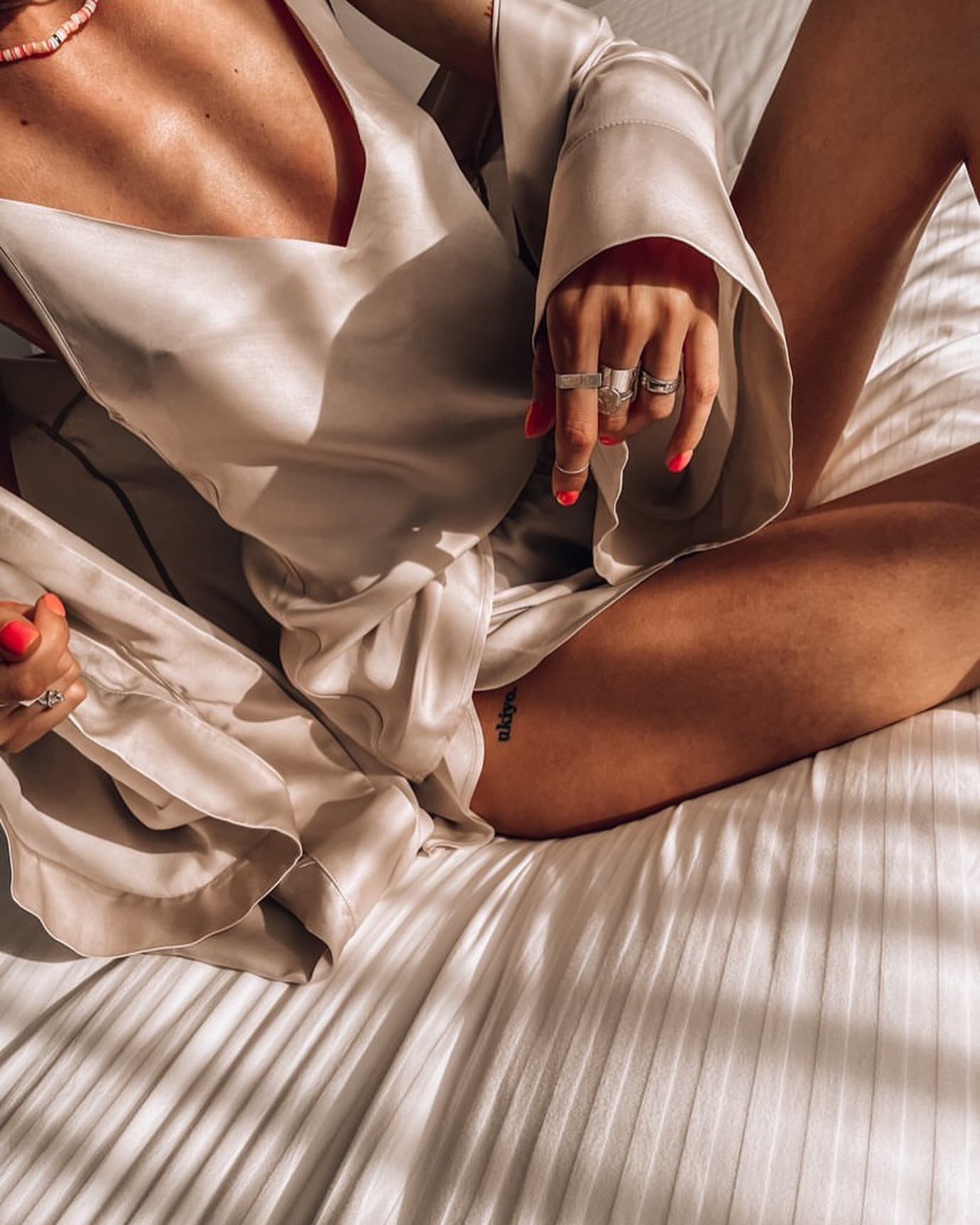 Pantaloni fluture din vascoza naturala - Vanilla